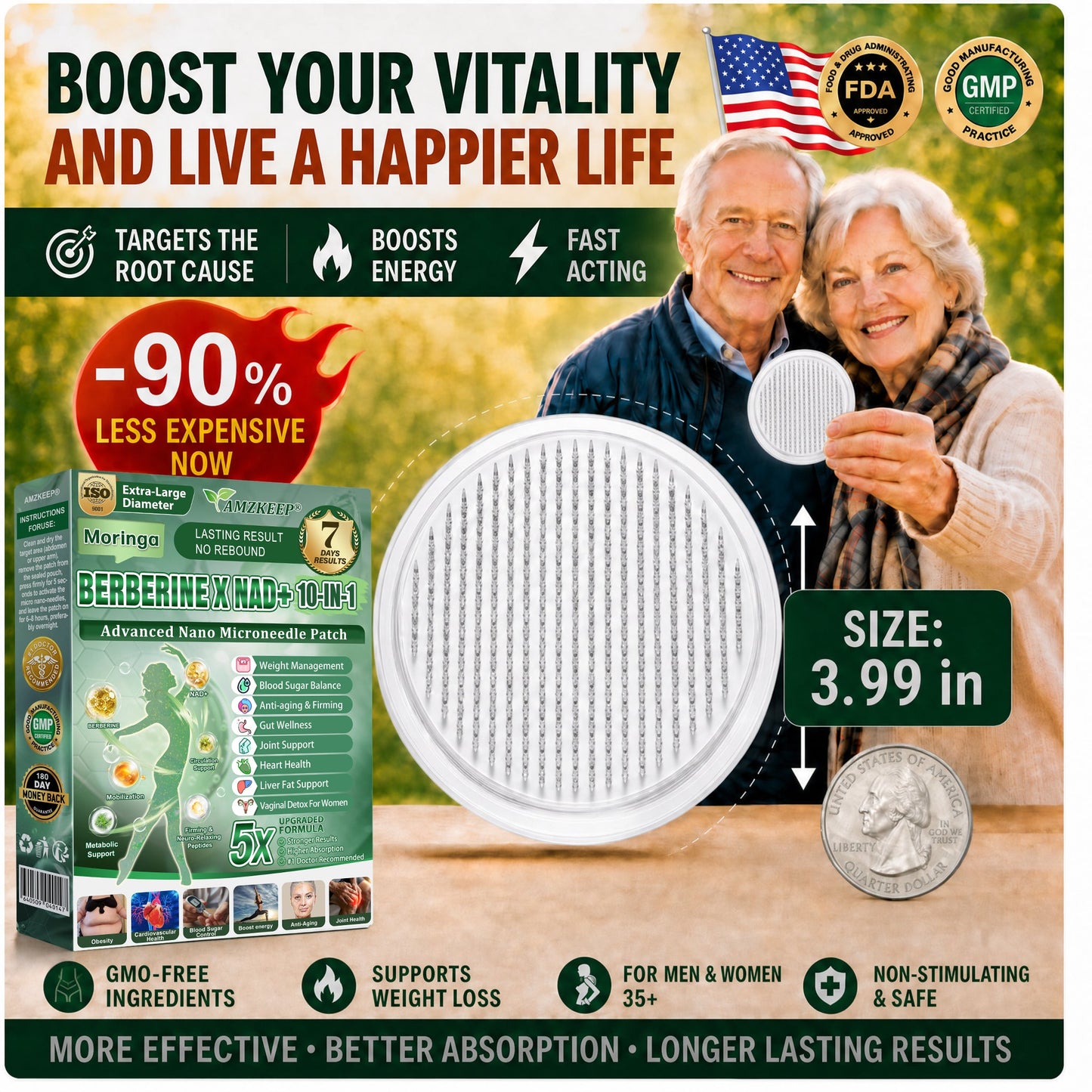 🇺🇸𝑶𝒇𝒇𝒊𝒄𝒊𝒂𝒍 𝑺𝒕𝒐𝒓𝒆 | 𝐀𝐌𝐙𝐊𝐄𝐄𝐏® 𝑴𝒆𝒕𝒂𝒃𝒐𝒍𝒊𝒄 𝑵𝒂𝒏𝒐 𝑴𝒊𝒄𝒓𝒐𝒏𝒆𝒆𝒅𝒍𝒆 𝑷𝒂𝒕𝒄𝒉 (𝐉𝐮𝐬𝐭 𝐨𝐧𝐜𝐞 𝐚 𝐝𝐚𝐲, 𝐯𝐢𝐬𝐢𝐛𝐥𝐞 𝐜𝐡𝐚𝐧𝐠𝐞𝐬 𝐢𝐧 𝟕 𝐝𝐚𝐲𝐬）𝘽𝙚𝙧𝙗𝙚𝙧𝙞𝙣𝙚 + 𝙈𝙤𝙧𝙞𝙣𝙜𝙖 𝙁𝙤𝙧𝙢𝙪𝙡𝙖 ✅ 𝐅𝐨𝐫 𝐨𝐛𝐞𝐬𝐢𝐭𝐲, 𝗟𝗼𝗼𝘀𝗲 𝘀𝗸𝗶𝗻,𝐝𝐢𝐚𝐛𝐞𝐭𝐞𝐬, 𝐬𝐥𝐞𝐞𝐩 𝐚𝐩𝐧𝐞𝐚, 𝐣𝐨𝐢𝐧𝐭 𝐢𝐬𝐬𝐮𝐞𝐬 𝐚𝐧𝐝 𝐦𝐨𝐫𝐞