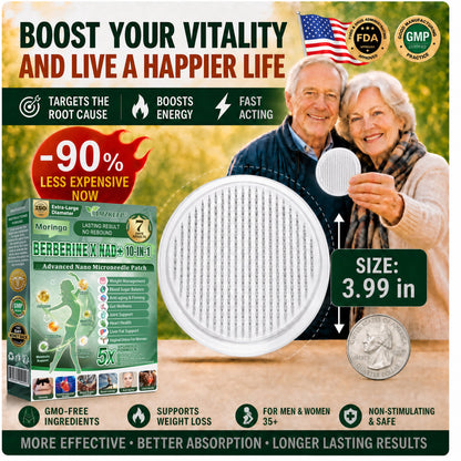 🇺🇸𝑶𝒇𝒇𝒊𝒄𝒊𝒂𝒍 𝑺𝒕𝒐𝒓𝒆 | 𝐀𝐌𝐙𝐊𝐄𝐄𝐏® 𝑴𝒆𝒕𝒂𝒃𝒐𝒍𝒊𝒄 𝑵𝒂𝒏𝒐 𝑴𝒊𝒄𝒓𝒐𝒏𝒆𝒆𝒅𝒍𝒆 𝑷𝒂𝒕𝒄𝒉 (𝐉𝐮𝐬𝐭 𝐨𝐧𝐜𝐞 𝐚 𝐝𝐚𝐲, 𝐯𝐢𝐬𝐢𝐛𝐥𝐞 𝐜𝐡𝐚𝐧𝐠𝐞𝐬 𝐢𝐧 𝟕 𝐝𝐚𝐲𝐬）𝘽𝙚𝙧𝙗𝙚𝙧𝙞𝙣𝙚 + 𝙈𝙤𝙧𝙞𝙣𝙜𝙖 𝙁𝙤𝙧𝙢𝙪𝙡𝙖 ✅ 𝐅𝐨𝐫 𝐨𝐛𝐞𝐬𝐢𝐭𝐲, 𝗟𝗼𝗼𝘀𝗲 𝘀𝗸𝗶𝗻,𝐝𝐢𝐚𝐛𝐞𝐭𝐞𝐬, 𝐬𝐥𝐞𝐞𝐩 𝐚𝐩𝐧𝐞𝐚, 𝐣𝐨𝐢𝐧𝐭 𝐢𝐬𝐬𝐮𝐞𝐬 𝐚𝐧𝐝 𝐦𝐨𝐫𝐞