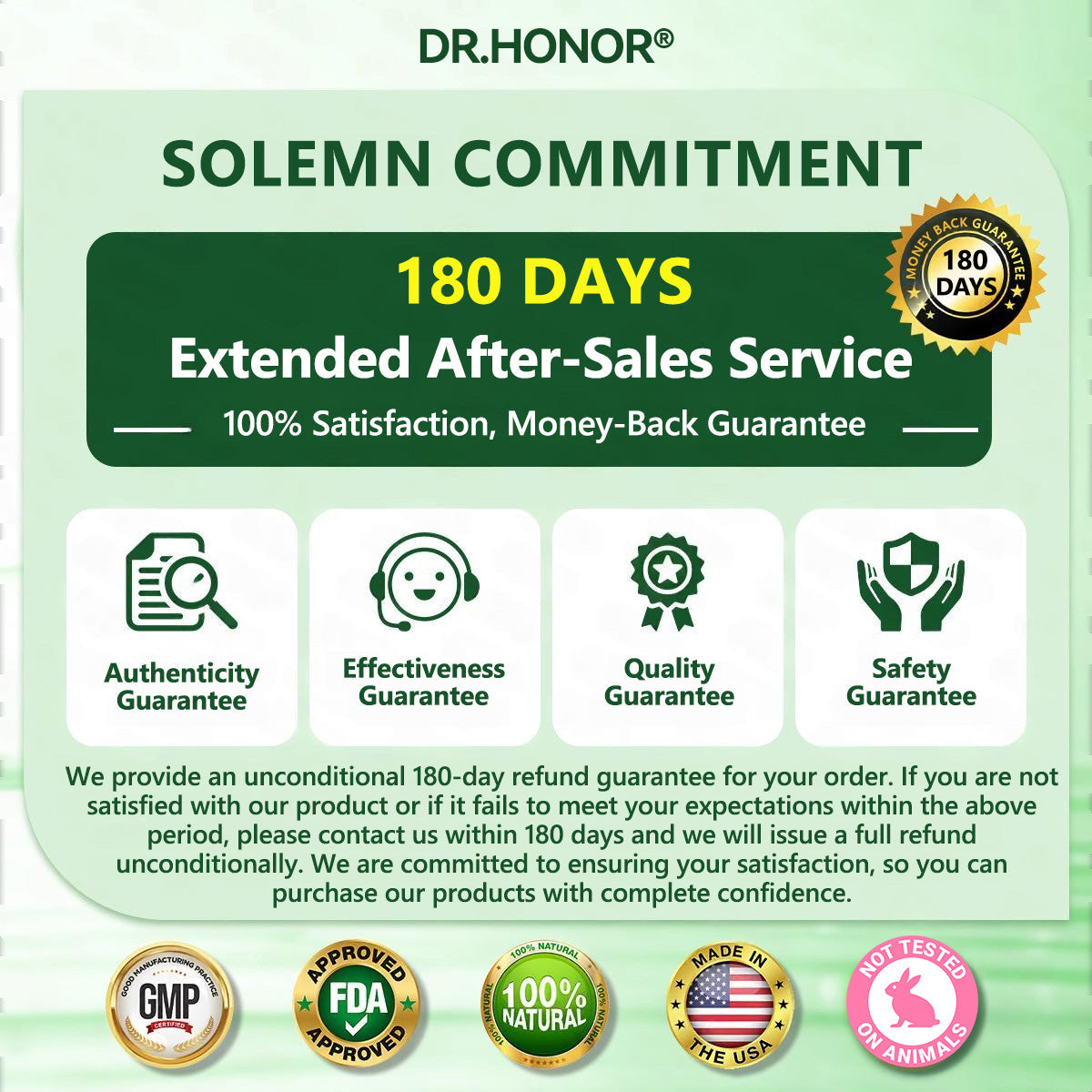 DR.HONOR® Berberine X NAD+ Nano Microneedle Patch