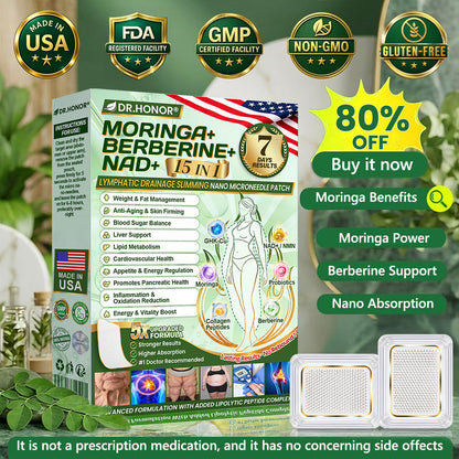 DR.HONOR® Berberine X NAD+ Nano Microneedle Patch